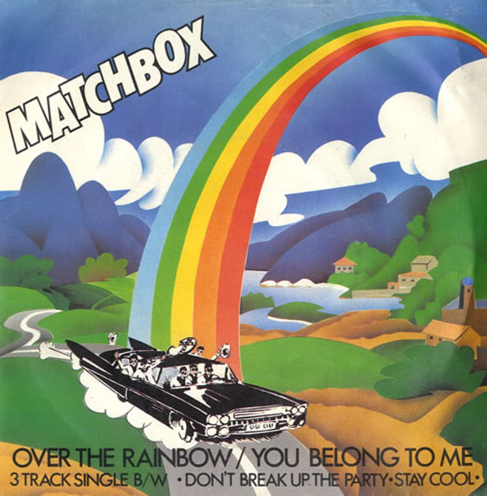 Matchbox Over The Rainbow UK 7" vinyl single (7 inch record / 45) MAG192