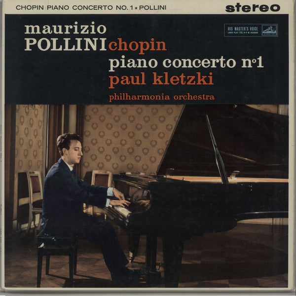 Maurizio Pollini Chopin: Piano Concerto No. 1 - 1st UK Vinyl LP —  RareVinyl.com