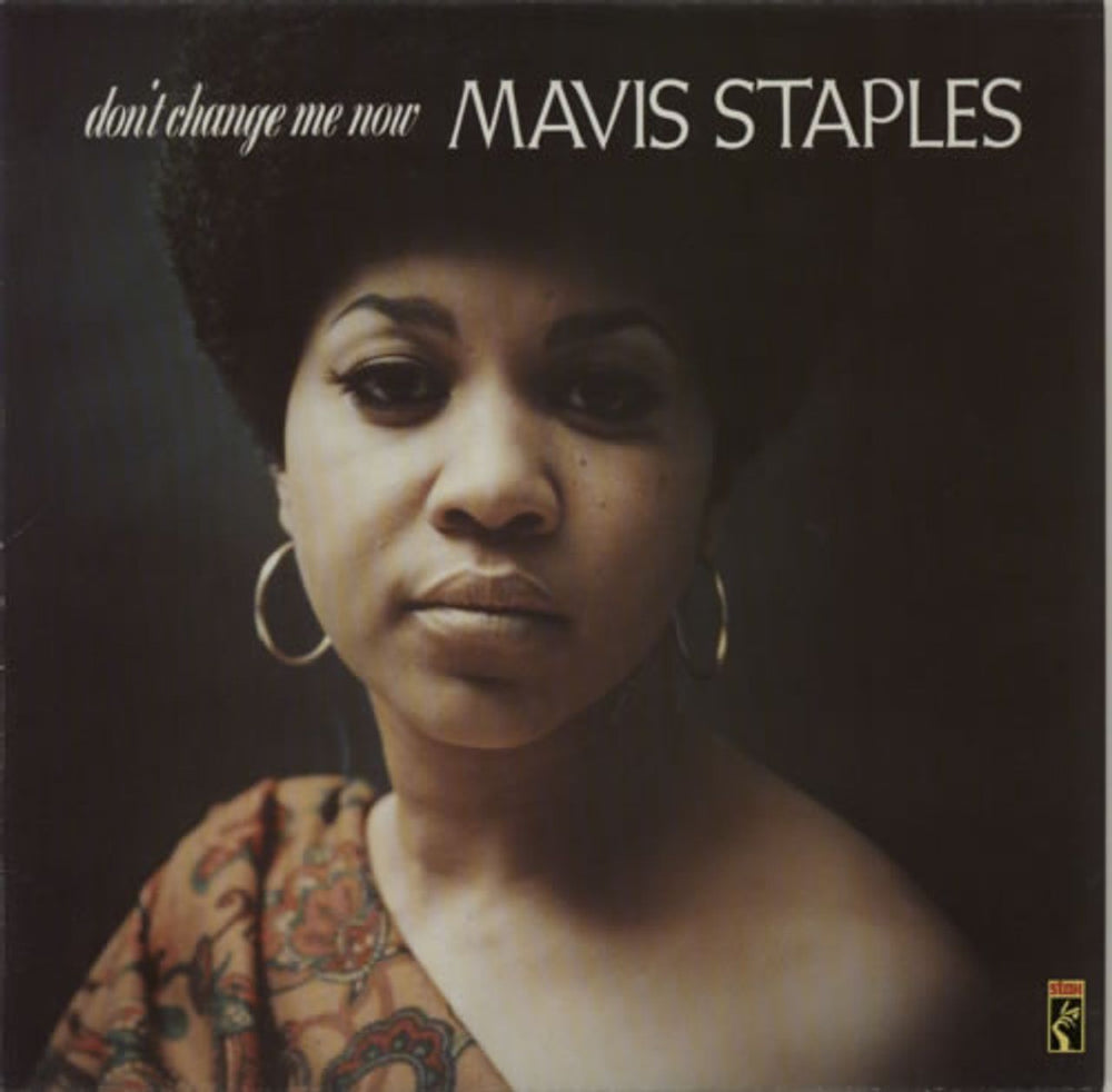 Mavis Staples Don't Change Me Now UK vinyl LP album (LP record) SX014