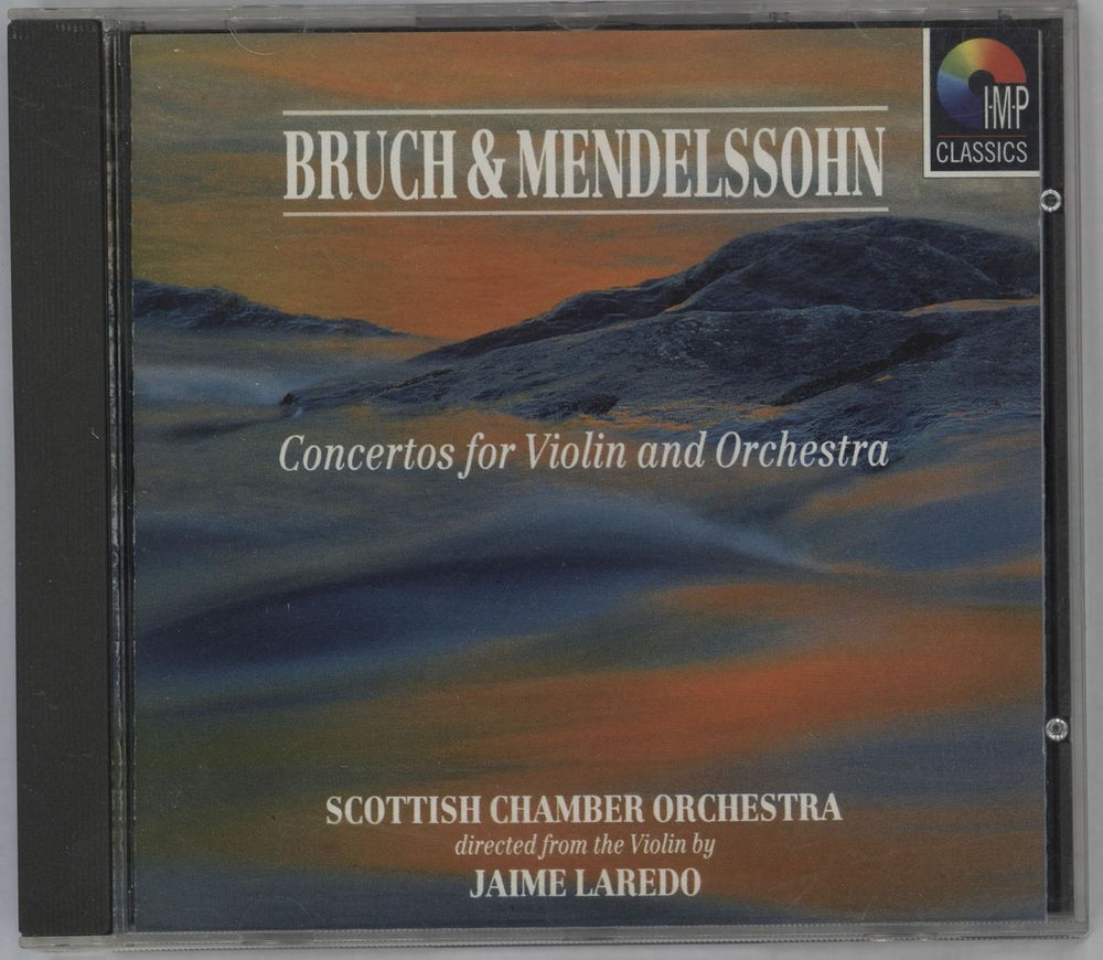 Max Bruch Bruch & Mendelsshon Concertos for Violin and Orchestra UK CD album (CDLP) PCD829