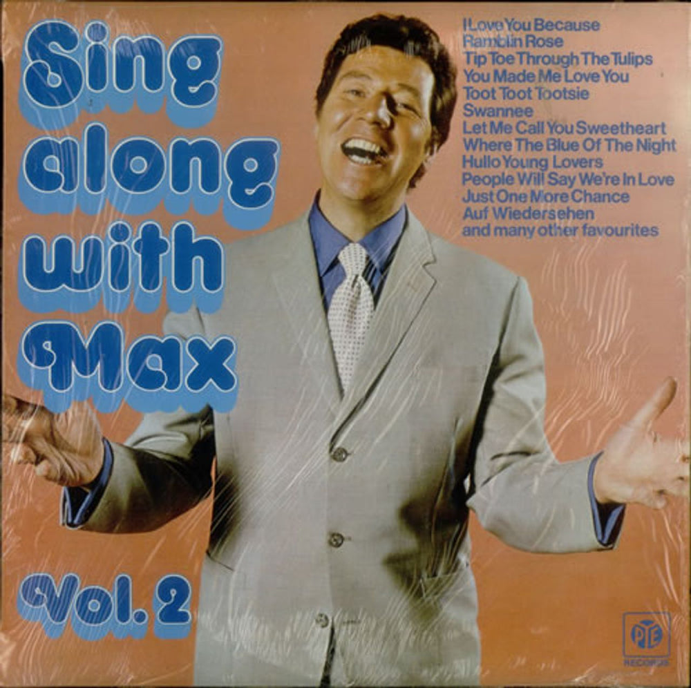 Max Bygraves Sing Along With Max Volume 2 UK vinyl LP album (LP record) NSPL18383