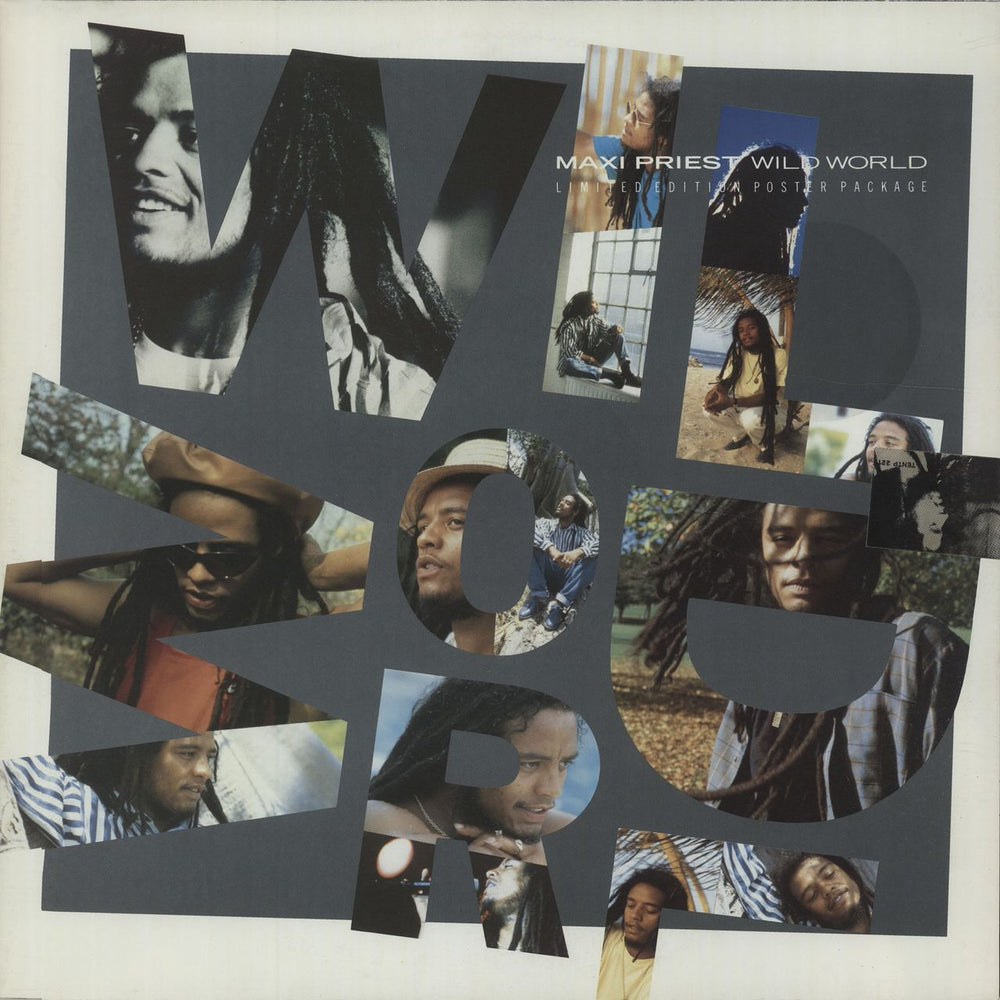 Maxi Priest Wild World + Poster Sleeve UK 12" vinyl single (12 inch record / Maxi-single) TENTP221