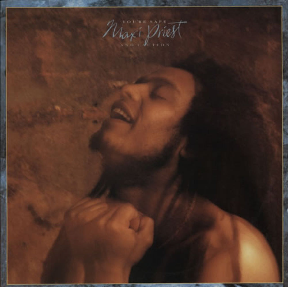 Maxi Priest You're Safe UK vinyl LP album (LP record) DIX11