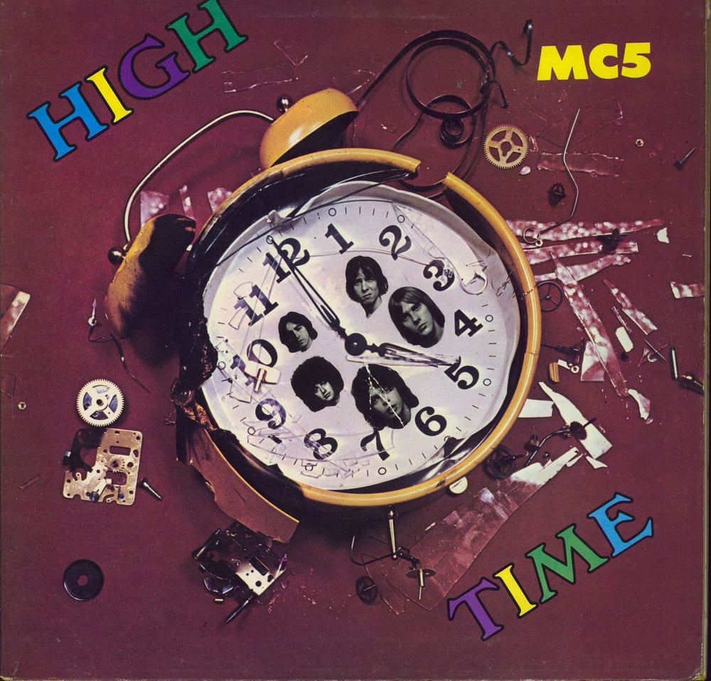 MC5 High Time - EX UK vinyl LP album (LP record) 2400123