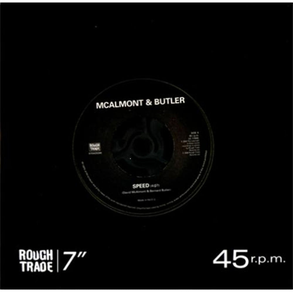 McAlmont & Butler Speed UK 7" vinyl single (7 inch record / 45) RTRADS366
