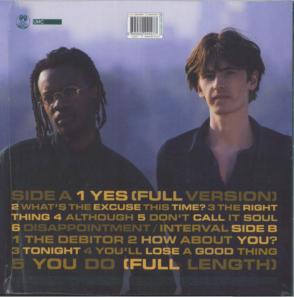 McAlmont & Butler The Sound Of McAlmont & Butler UK vinyl LP album (LP record) 805520240277