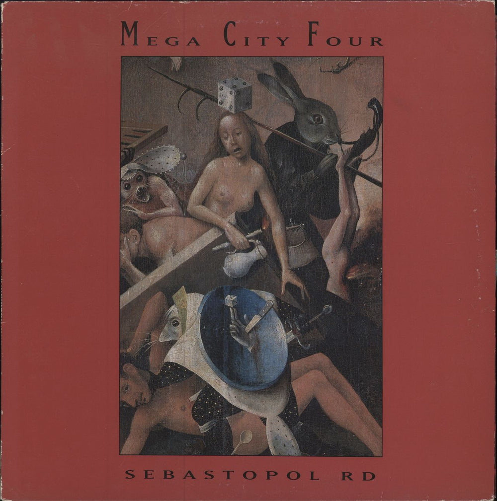 Mega City Four Sebastopol Road UK vinyl LP album (LP record) MEGLP1