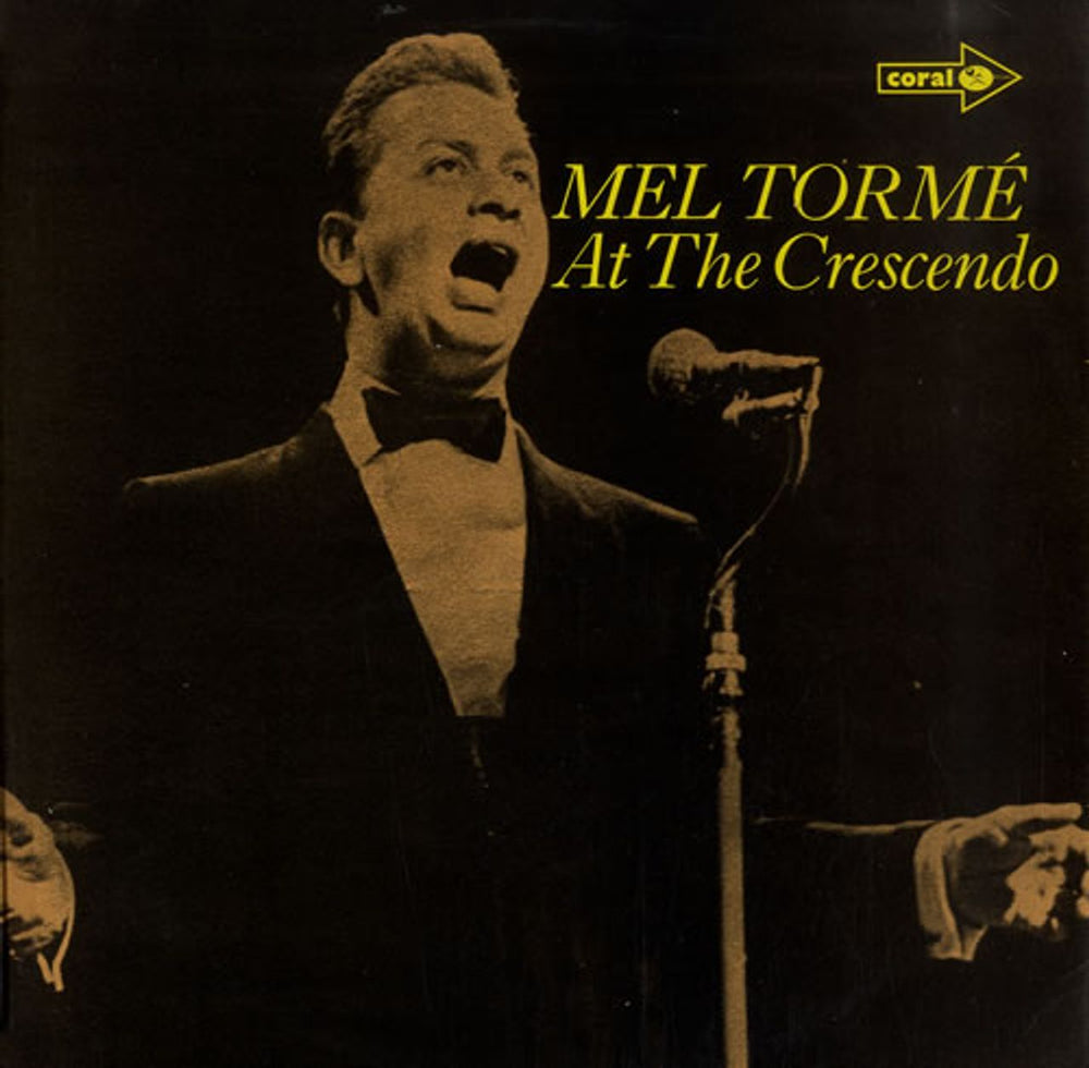 Mel Tormé At The Crescendo UK vinyl LP album (LP record) CP40