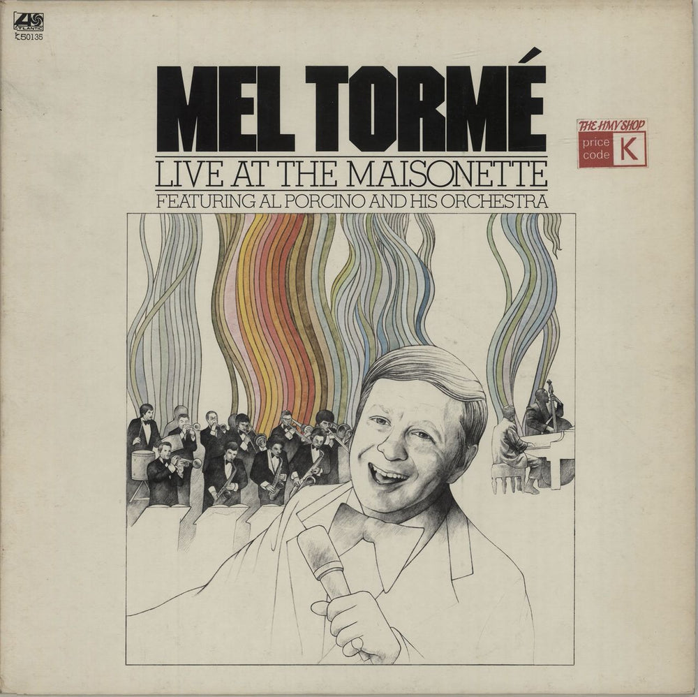 Mel Tormé Live At The Maisonette UK vinyl LP album (LP record) K50135
