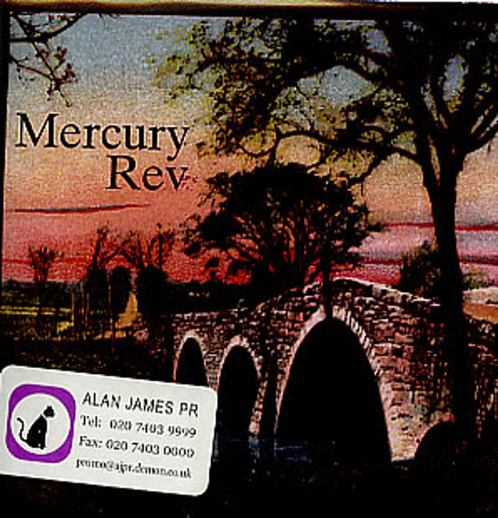 Mercury Rev Goddess On A Highway UK Promo CD-R acetate CD-R ACETATE