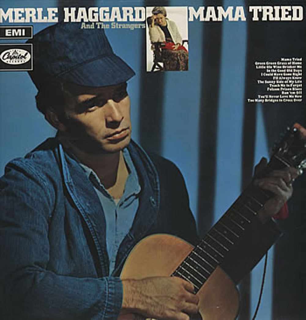 Merle Haggard Mama Tried UK vinyl LP album (LP record) ST2972