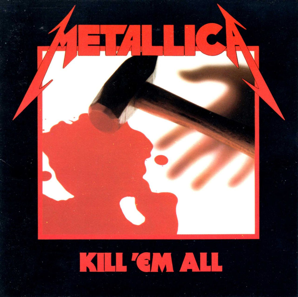 Metallica Kill 'Em All - 1st US CD album (CDLP) 960766-2