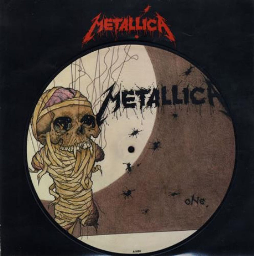 Metallica One UK 10" Vinyl Picture Disc (10 inch Record Single) METPD510