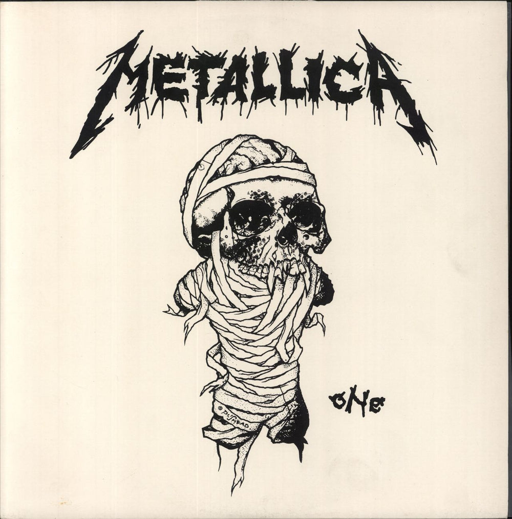 Metallica One UK Promo 12" vinyl single (12 inch record / Maxi-single) METDJ512