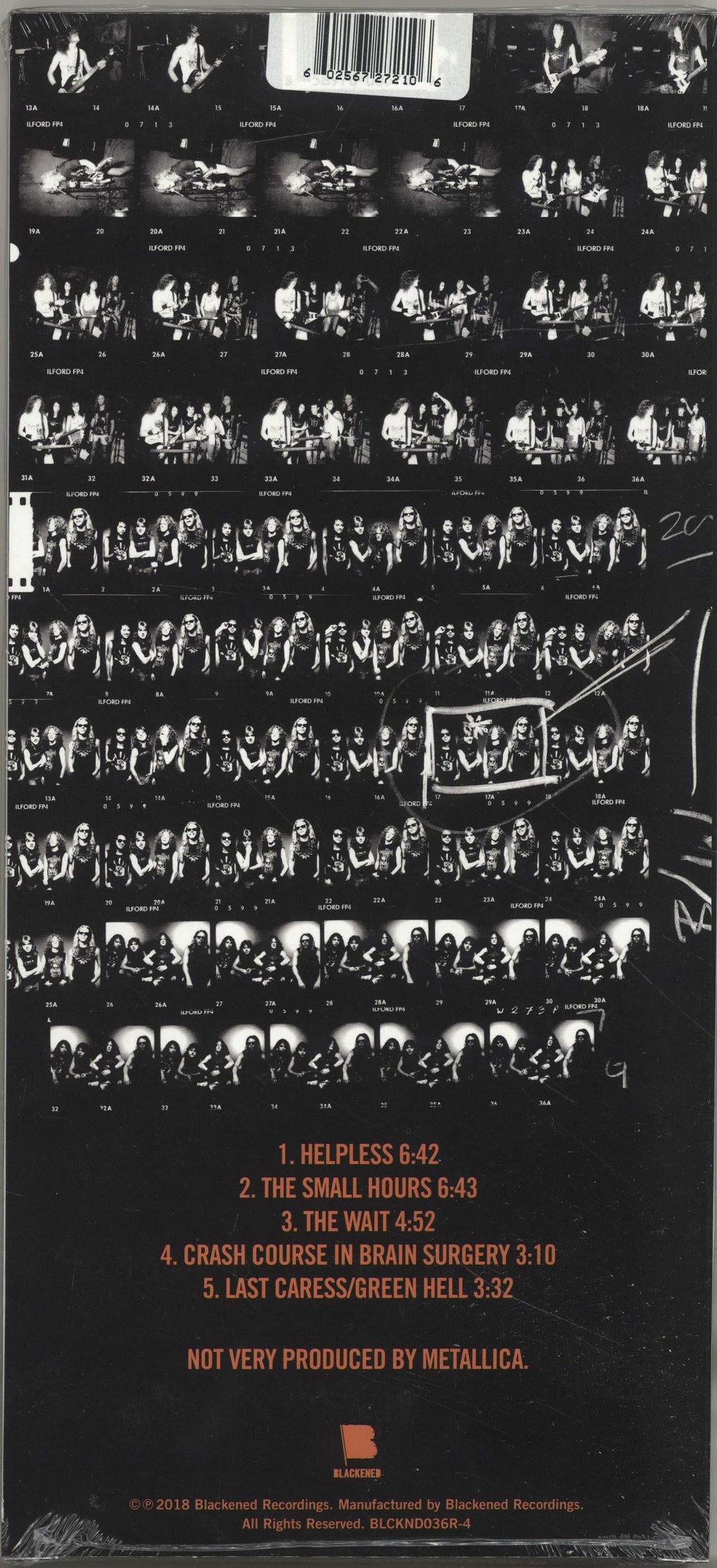 Metallica The $5.98 E.P.: Garage Days Re-Revisited - Longbox - Sealed US CD single (CD5 / 5") METC5TH694476