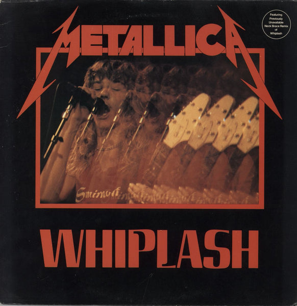 Metallica Whiplash - 2nd Black - EX US 12
