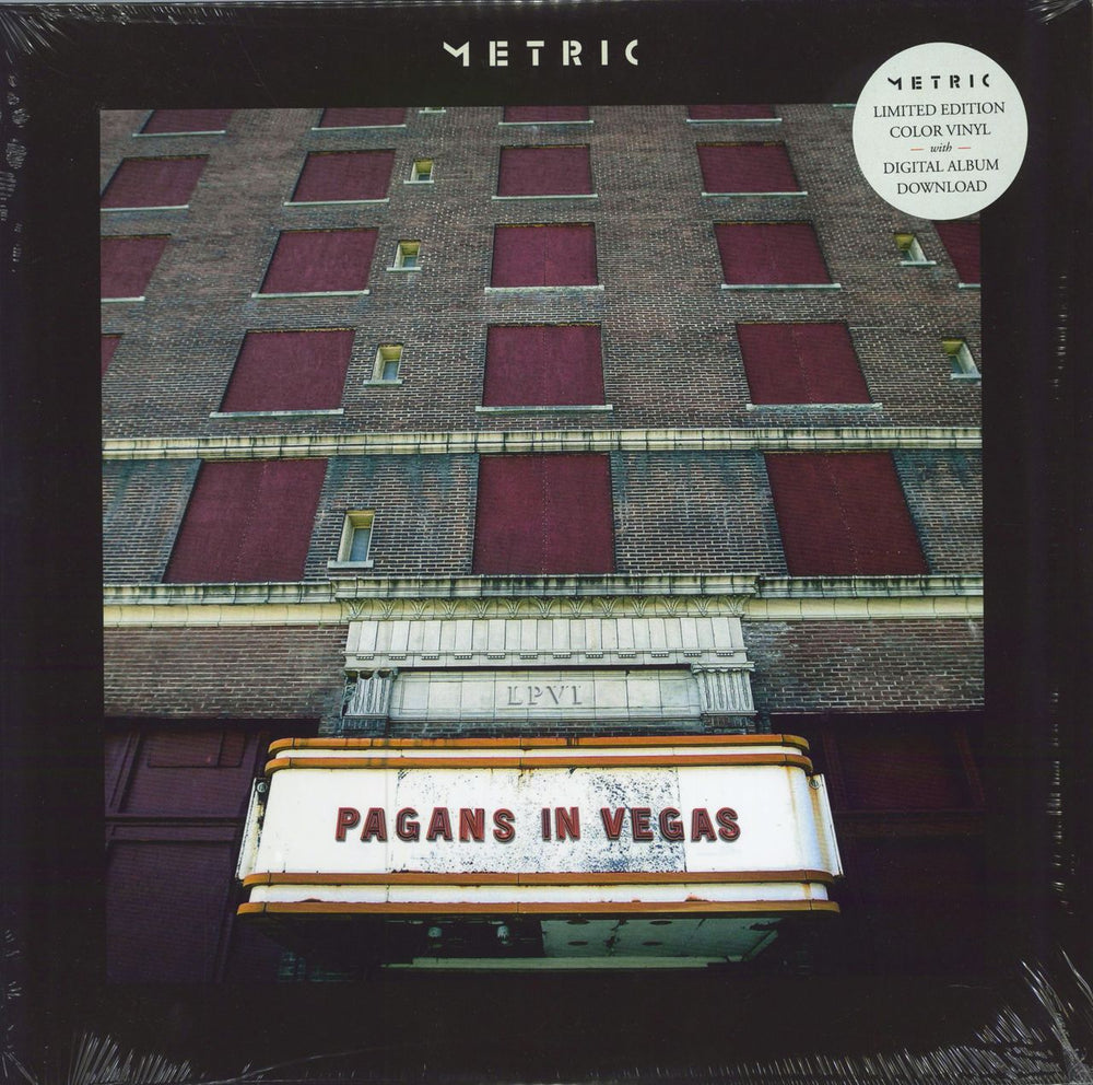 Metric Pagans In Vegas - Coloured - Sealed Canadian 2-LP vinyl record set (Double LP Album) MET-80143