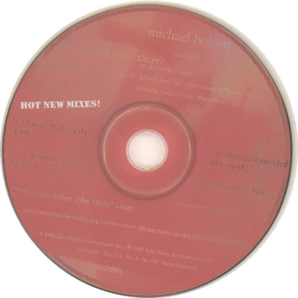 Michael Bolton Can I Touch You There? US Promo CD single (CD5 / 5") CSK7359