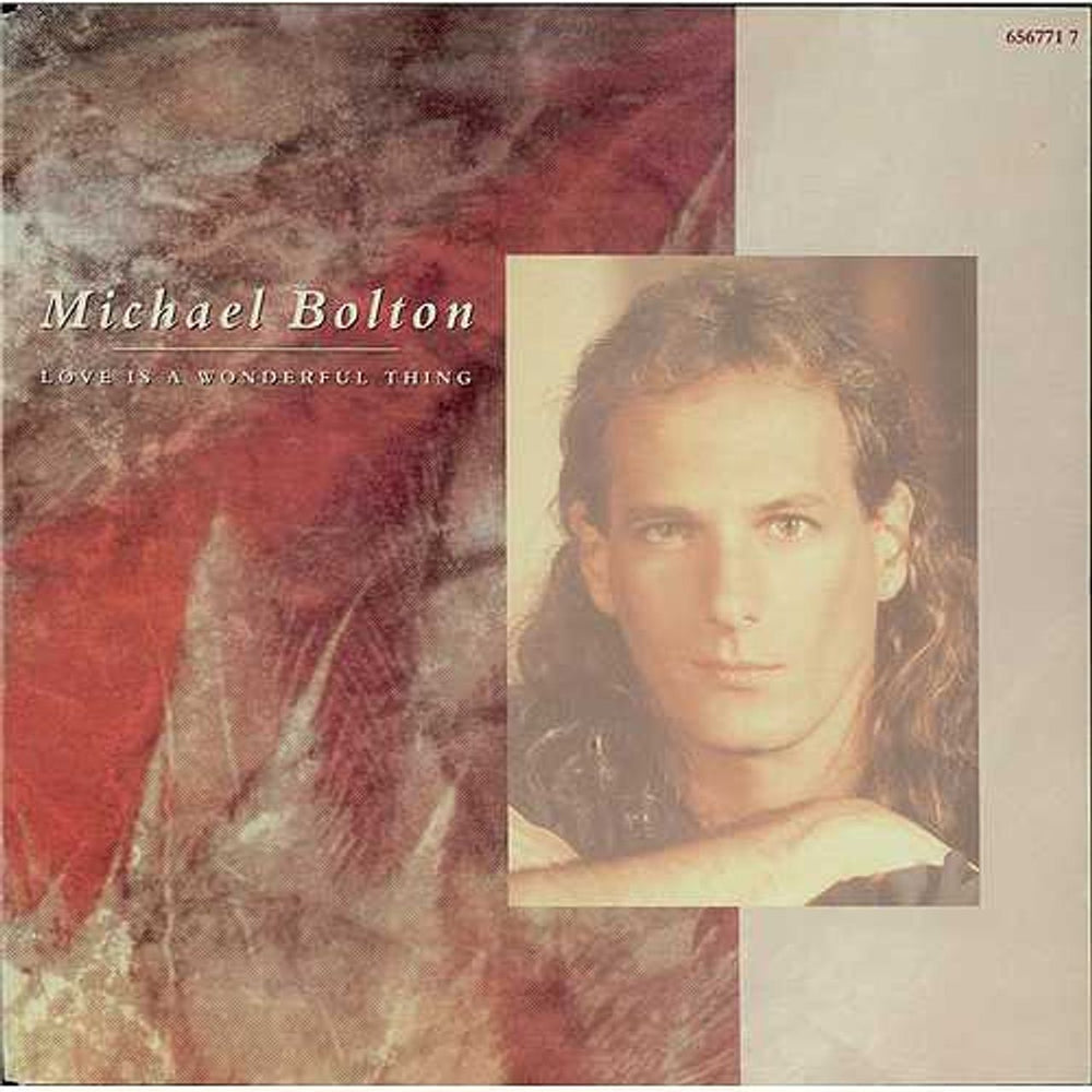 Michael Bolton Love Is A Wonderful Thing UK 7" vinyl single (7 inch record / 45) 6567717