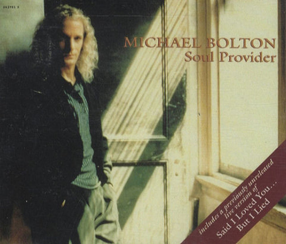 Michael Bolton Soul Provider Austrian CD single (CD5 / 5") 662981-5