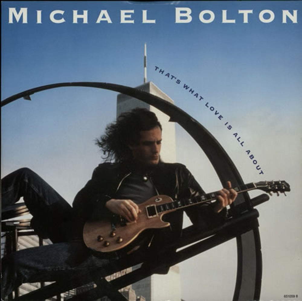 Michael Bolton That's What Love Is All About UK 12" vinyl single (12 inch record / Maxi-single) 651059-8