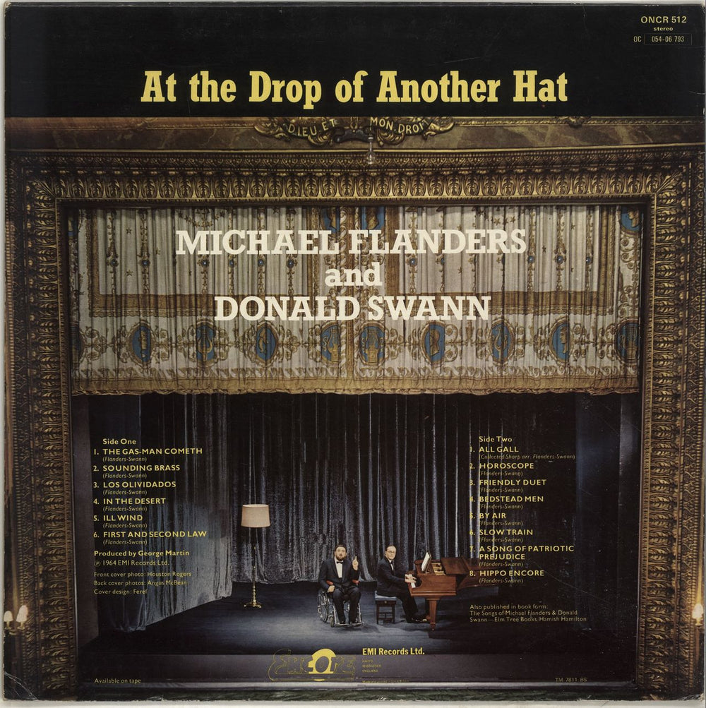 Michael Flanders & Donald Swann At The Drop Of Another Hat UK vinyl LP album (LP record)