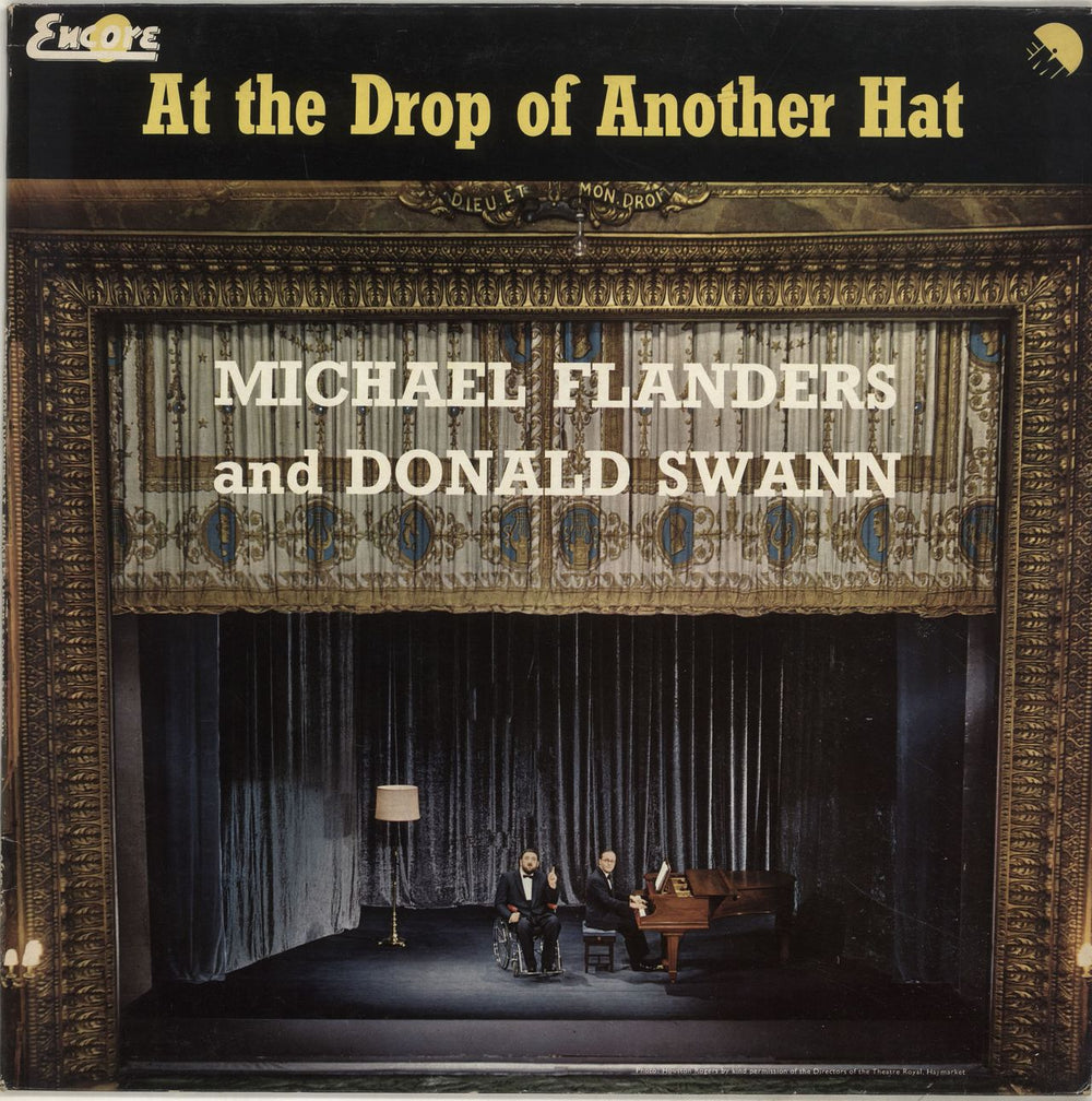 Michael Flanders & Donald Swann At The Drop Of Another Hat UK vinyl LP album (LP record) ONCR512