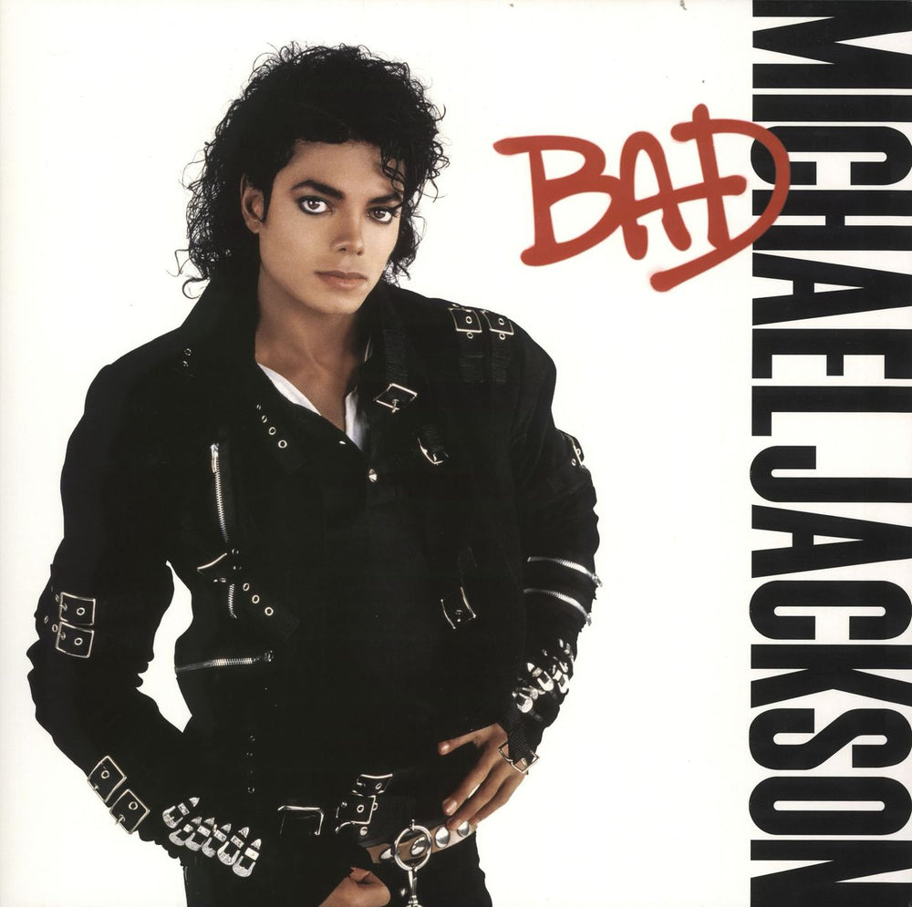 Michael Jackson Bad UK vinyl LP album (LP record) 88875143741