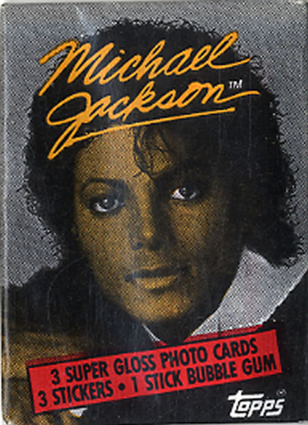 Michael Jackson Bubble Gum & Stickers - Series 1 US memorabilia TOPPS