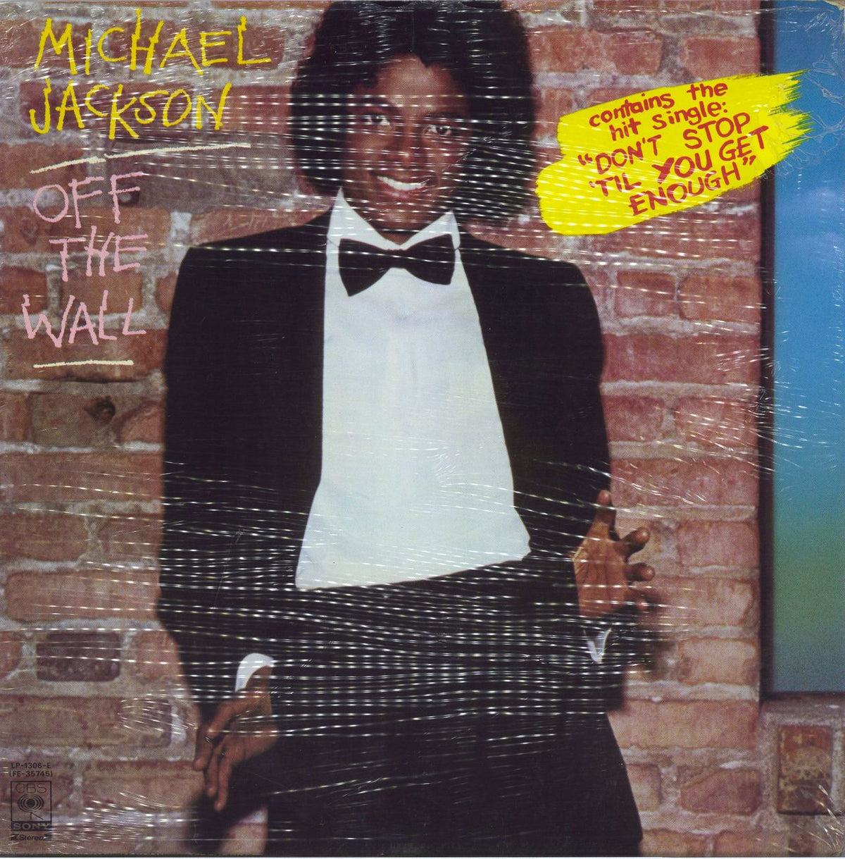 Michael Jackson Off The Wall - Shrink Philippino Vinyl LP