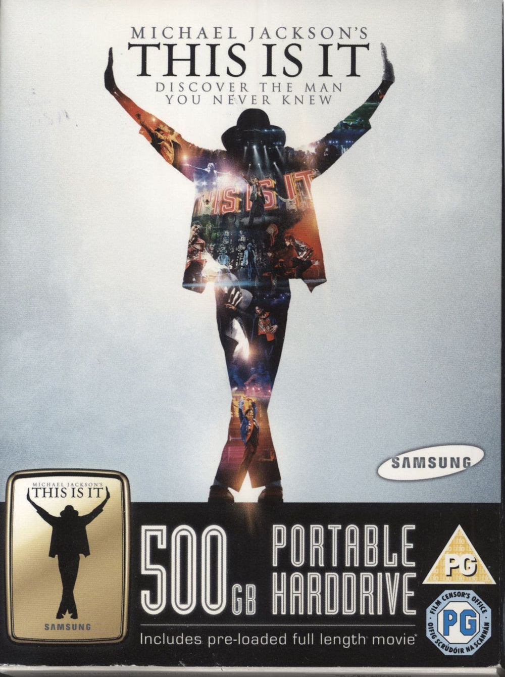 Michael Jackson This Is It - Portable Hard Drive UK memorabilia