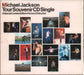 Michael Jackson Tour Souvenir CD Single Japanese CD Single Box Set ESCA-5703~7