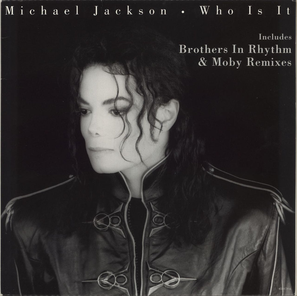 Michael Jackson Who Is It UK 12" vinyl single (12 inch record / Maxi-single) 658179-6