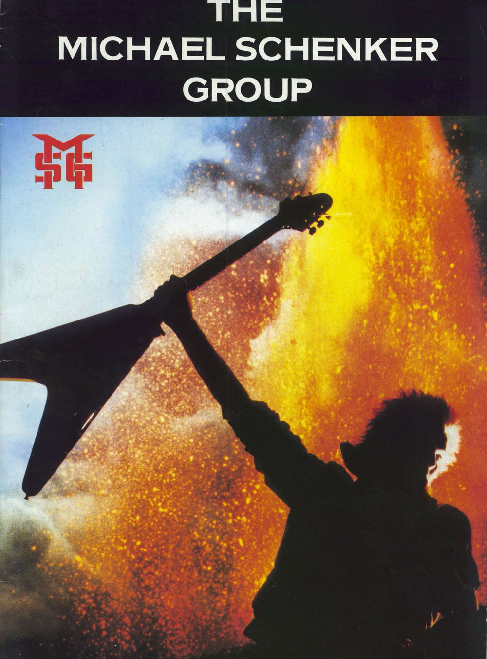 Michael Schenker Group 1982 Tour Programme + Ticket Stub UK tour programme TOUR PROGRAMME