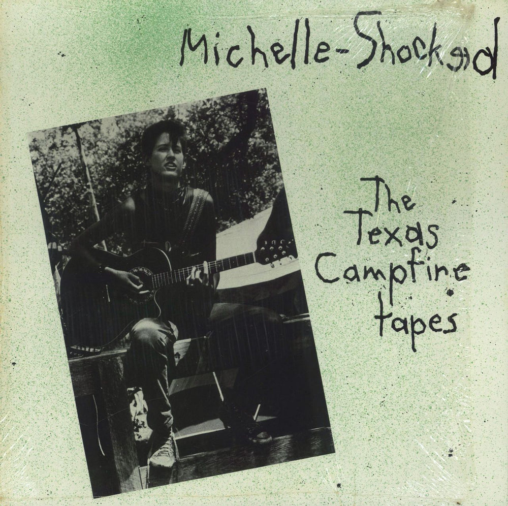 Michelle Shocked The Texas Campfire Tapes - Shrink UK vinyl LP album (LP record) COOK002