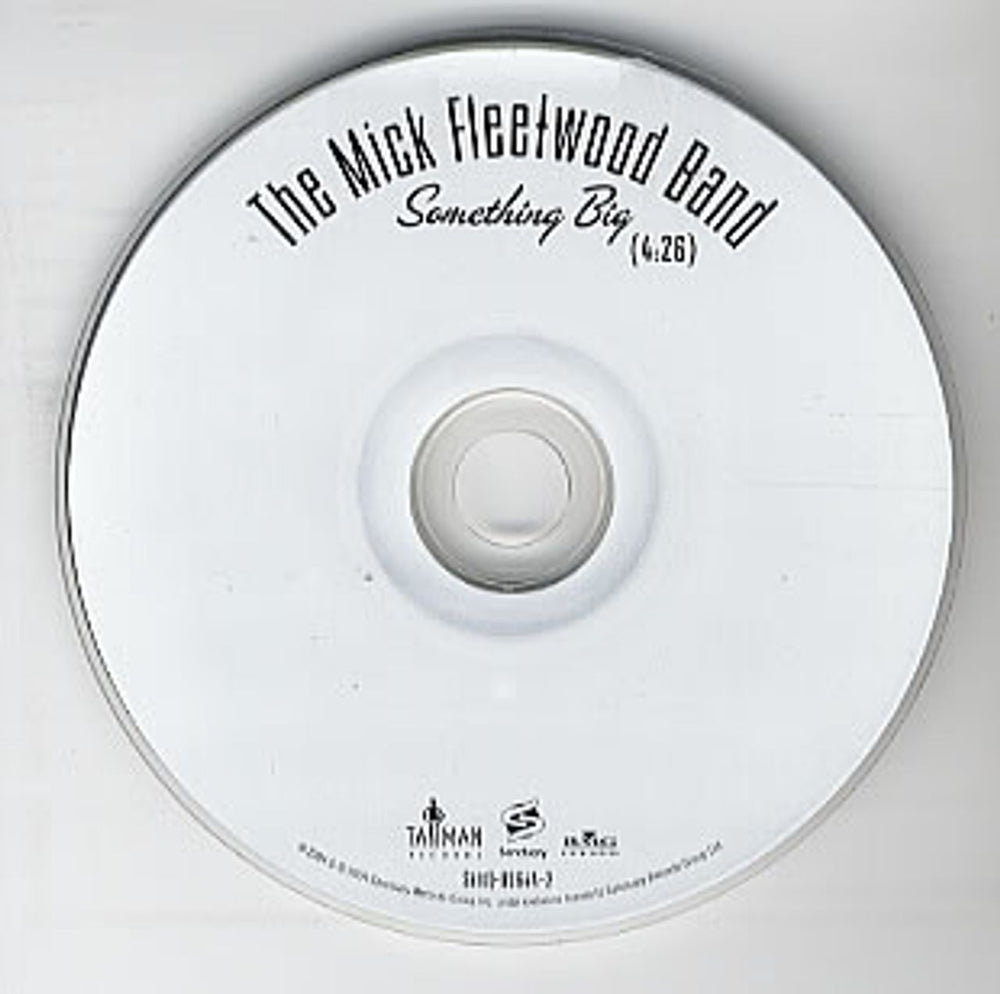 Mick Fleetwood Something Big US Promo CD single (CD5 / 5") MFLC5SO305426