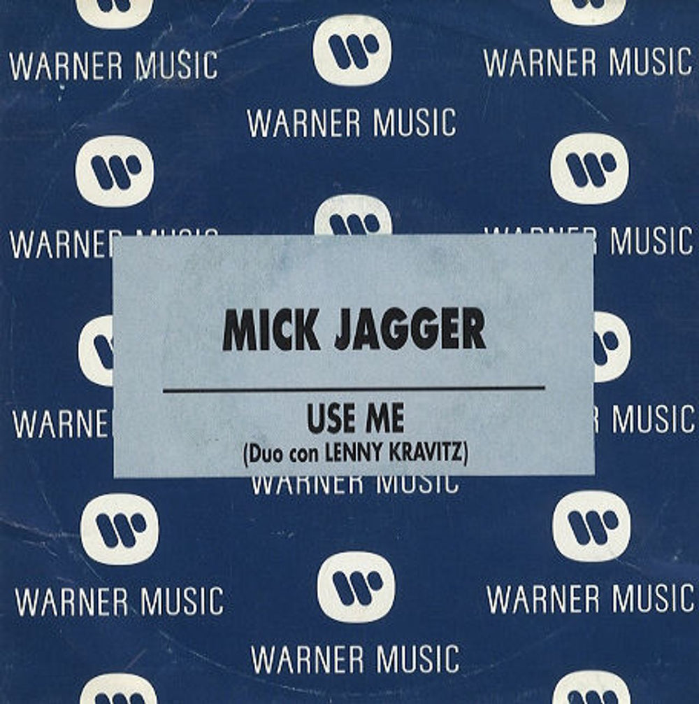 Mick Jagger Use Me Spanish Promo 7" vinyl single (7 inch record / 45) 1.643