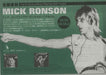 Mick Ronson First & Second Reproduction Project - Four Handbills Japanese Promo handbill PROMOTIONAL HANDBILLS