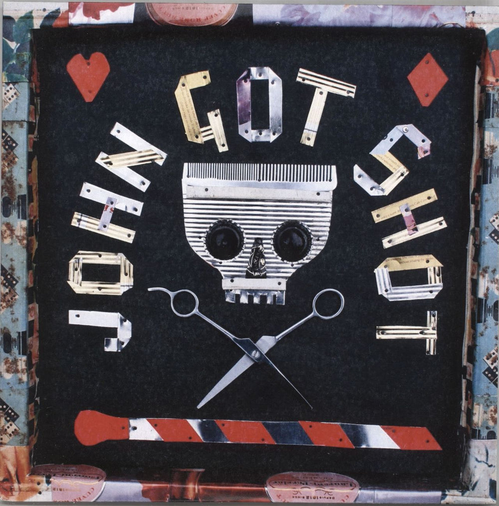 Mike Badger John Got Shot UK 7" vinyl single (7 inch record / 45) EVR020