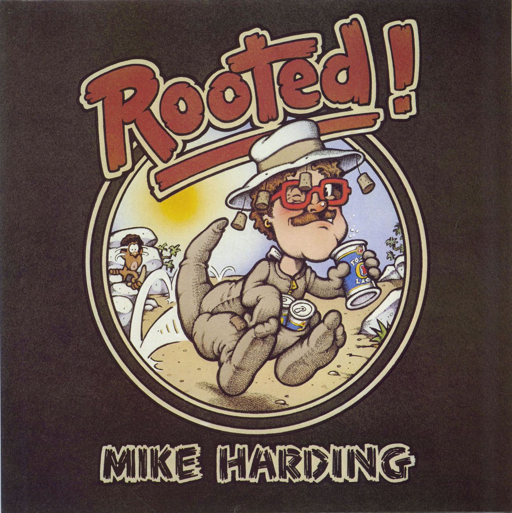 Mike Harding Rooted! UK vinyl LP album (LP record) MOO2