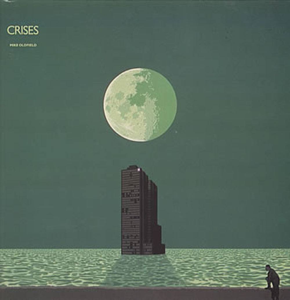 Mike Oldfield Crises French vinyl LP album (LP record) 205500