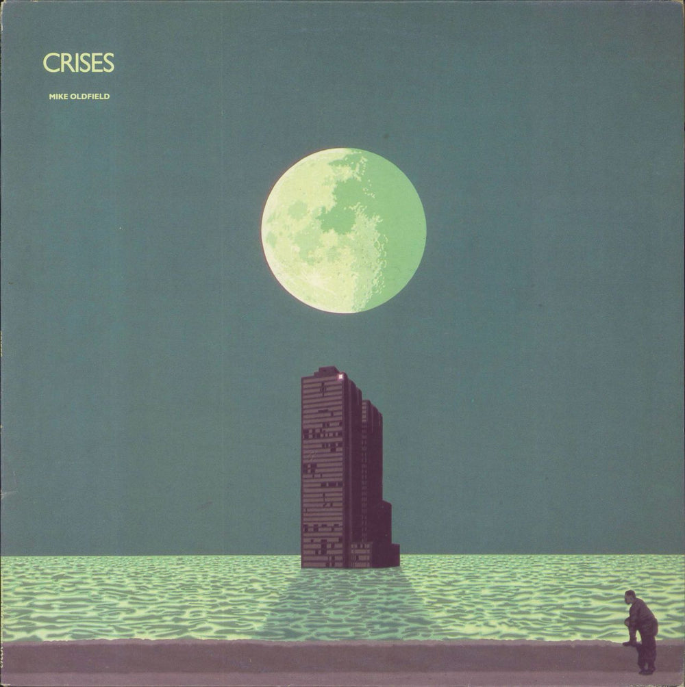 Mike Oldfield Crises Italian vinyl LP album (LP record) V2262