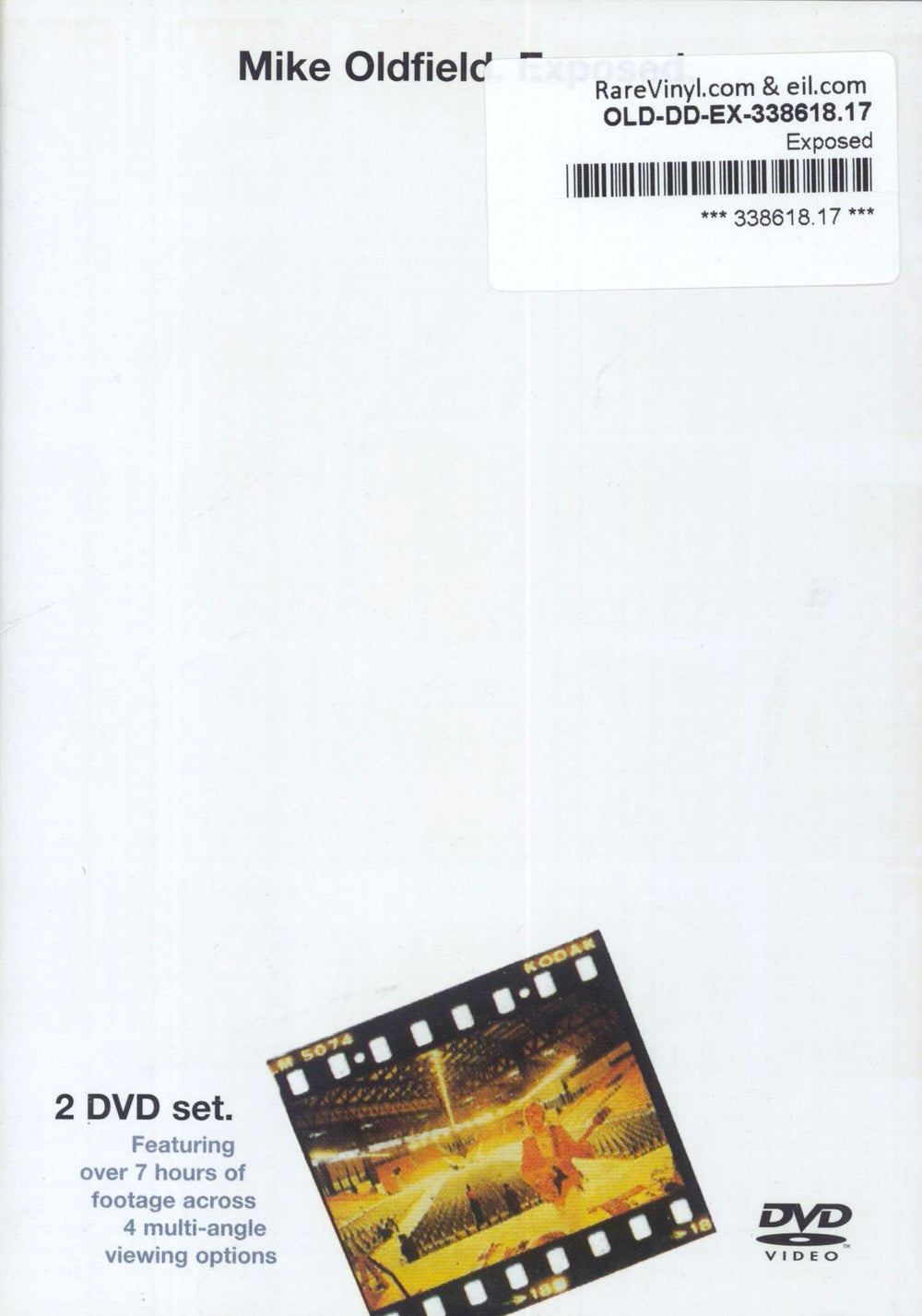 Mike Oldfield Exposed UK DVD MIKEDVD2