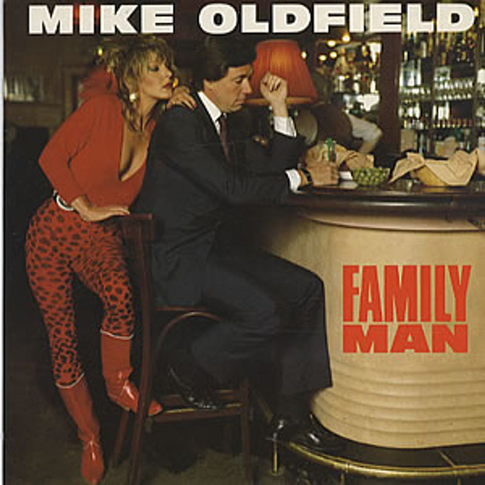 Mike Oldfield Family Man UK 7" vinyl single (7 inch record / 45) VS489