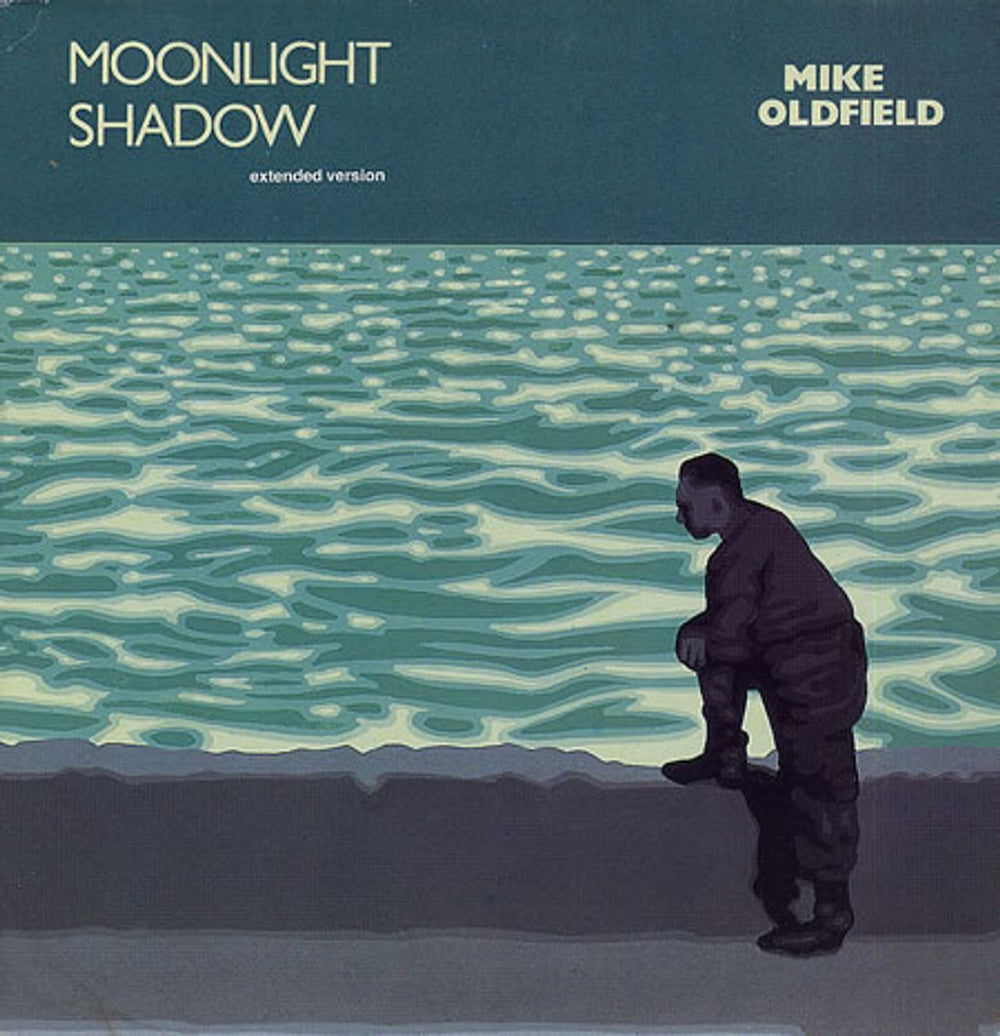 Mike Oldfield Moonlight Shadow German 12" vinyl single (12 inch record / Maxi-single) 600928-213