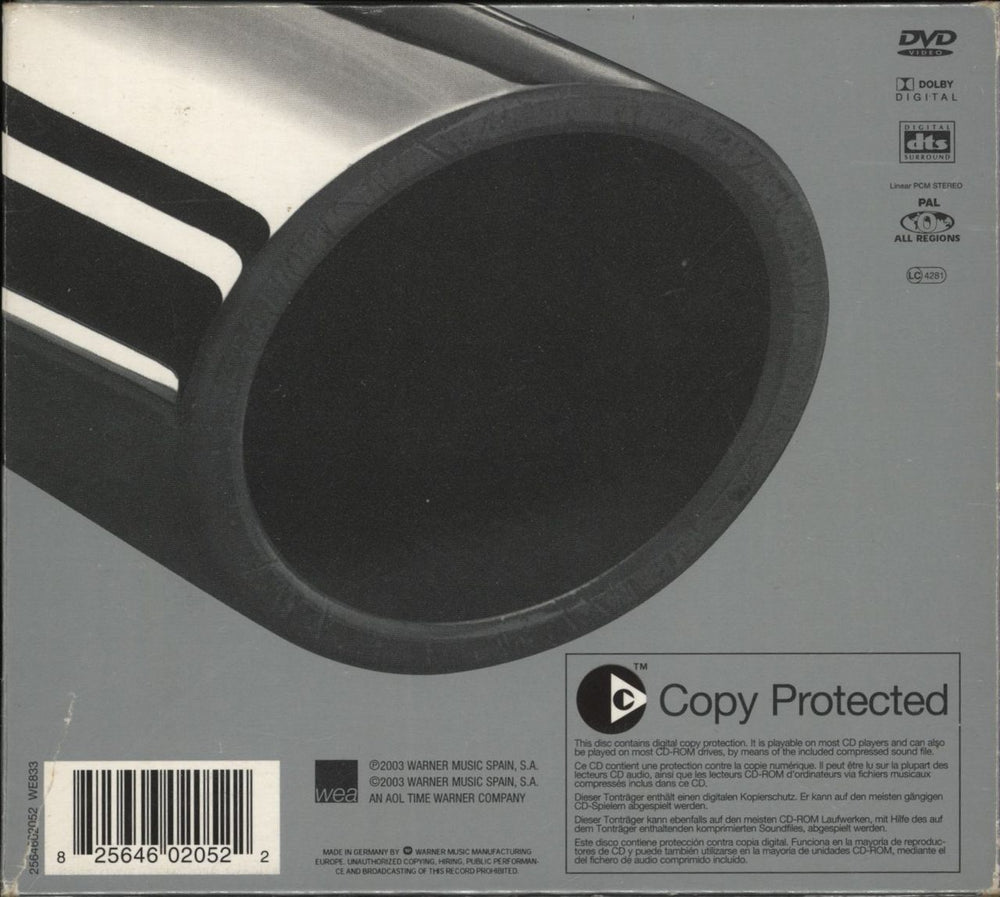 Mike Oldfield Tubular Bells 2003 UK 3-disc CD/DVD Set 825646020522