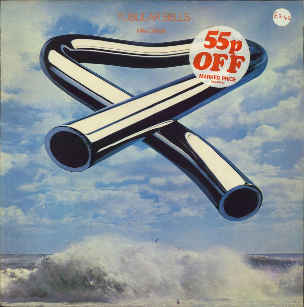 Mike Oldfield Tubular Bells - 2nd UK vinyl LP album (LP record) V2001