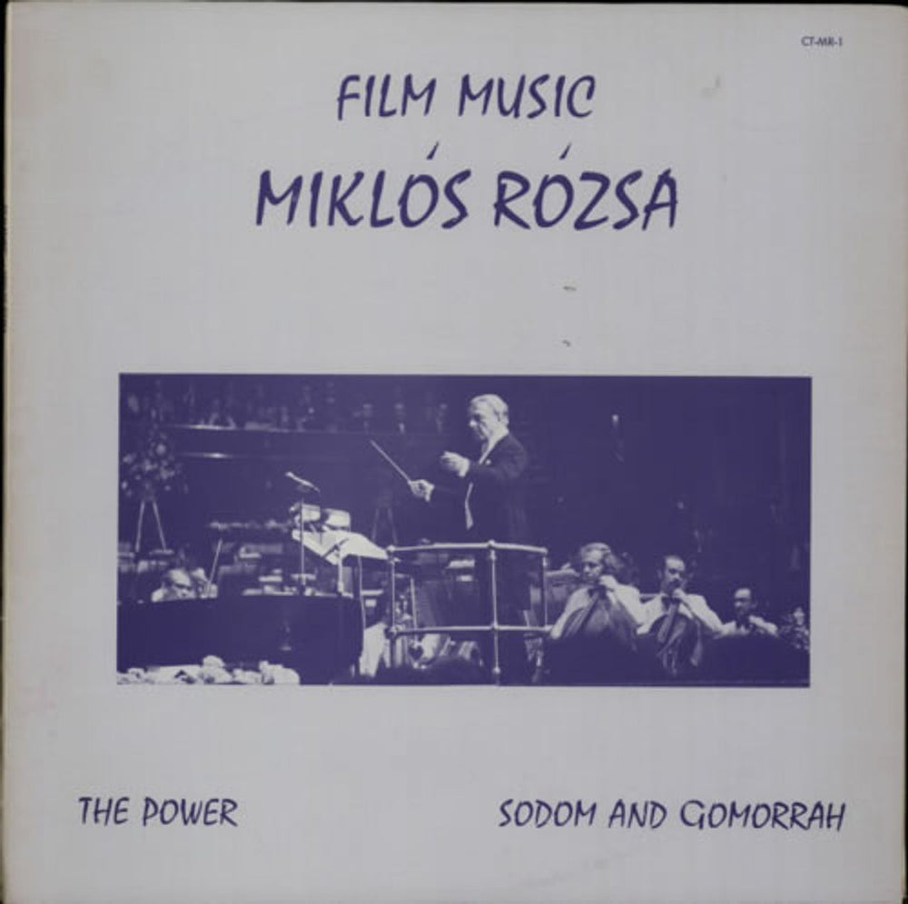 Miklos Rozsa Film Music US vinyl LP album (LP record) CT-MR-1