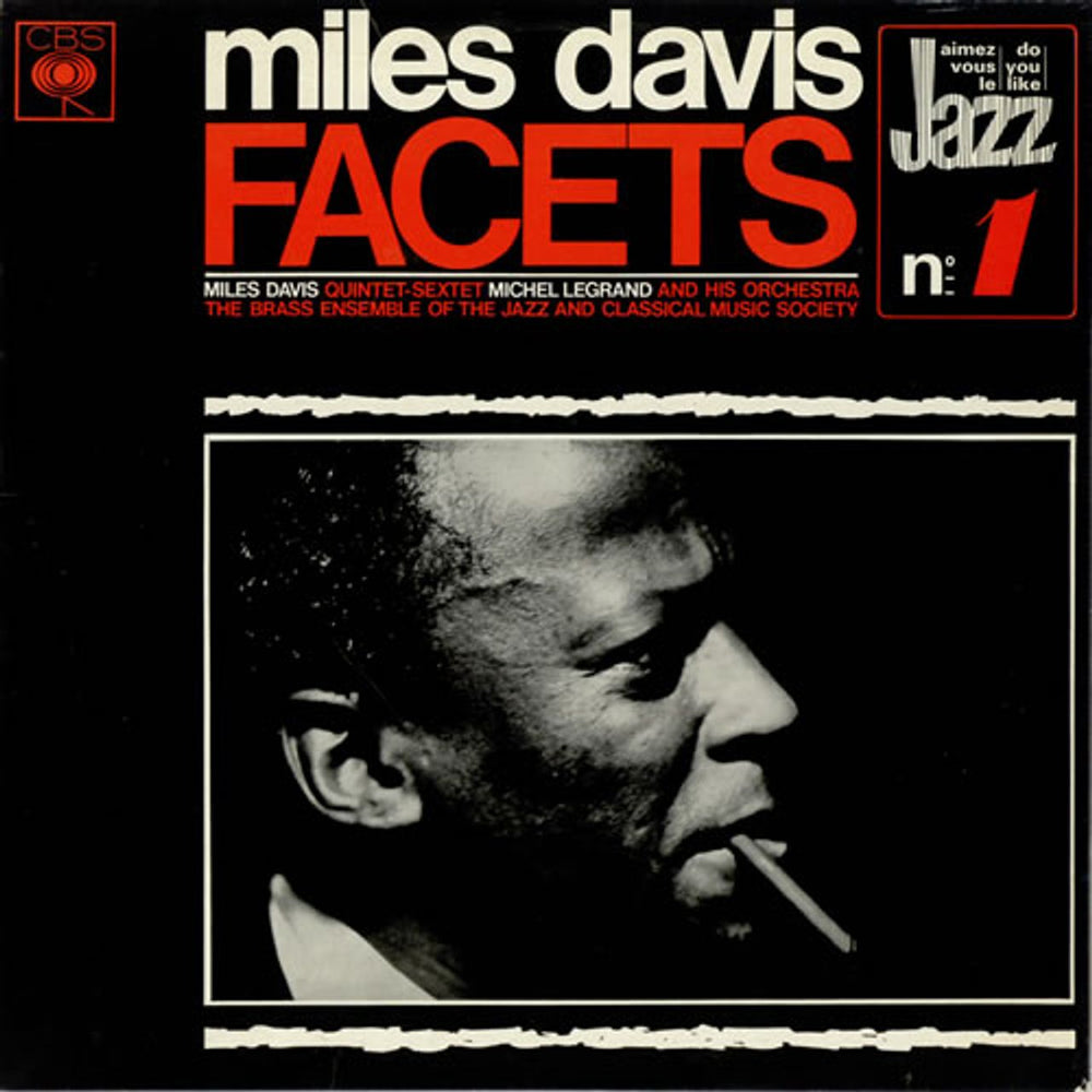 Miles Davis Facets French vinyl LP album (LP record) 62637