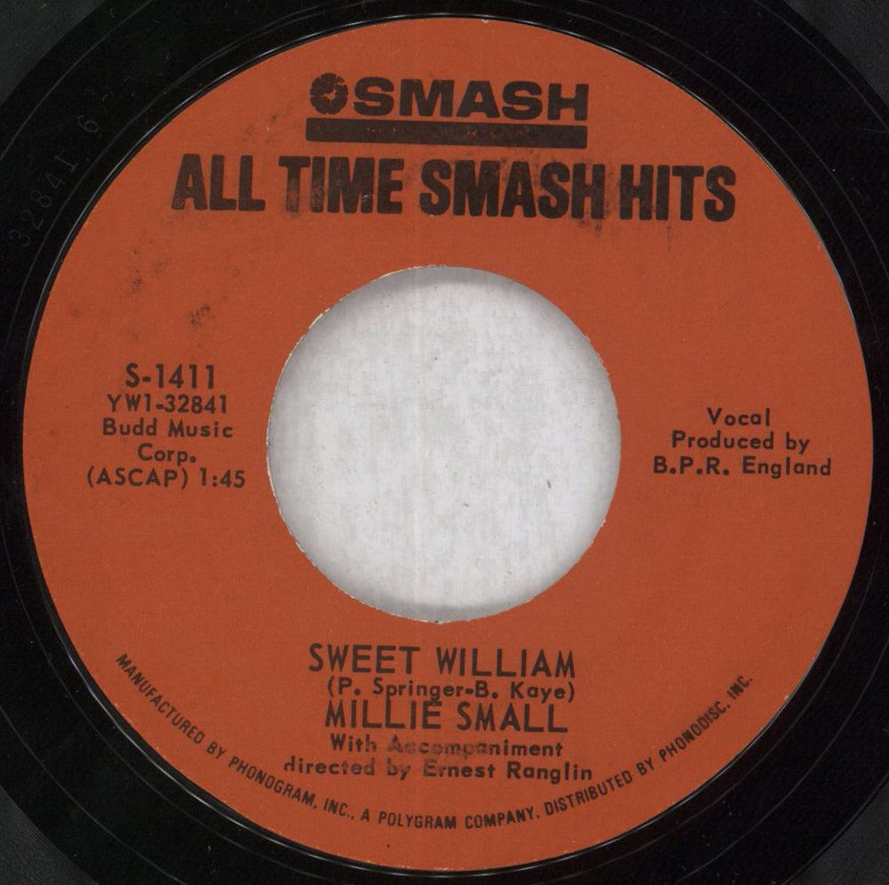 Millie Small My Boy Lollipop UK 7" vinyl single (7 inch record / 45) MS-07MY826302